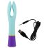 You2Toys - oplaadbare vibrator met 2 motoren - waterdicht - multicolor