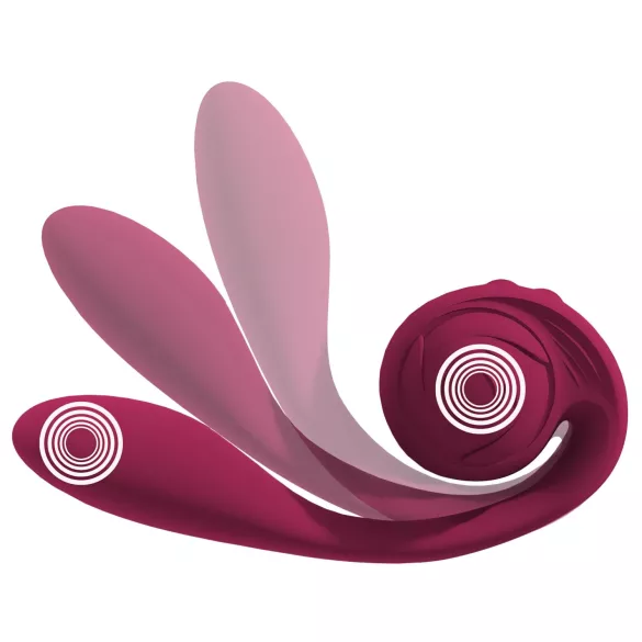 You2Toys Rosenrot - oplaadbare G-spot vibrator - waterdicht - rood