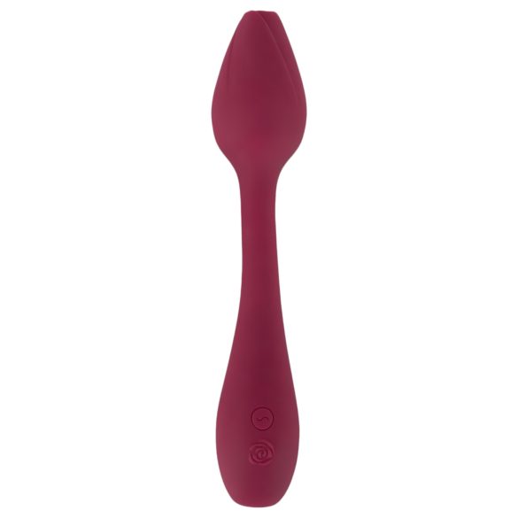 You2Toys Rosenrot - flexibele G-spot vibrator (rood)