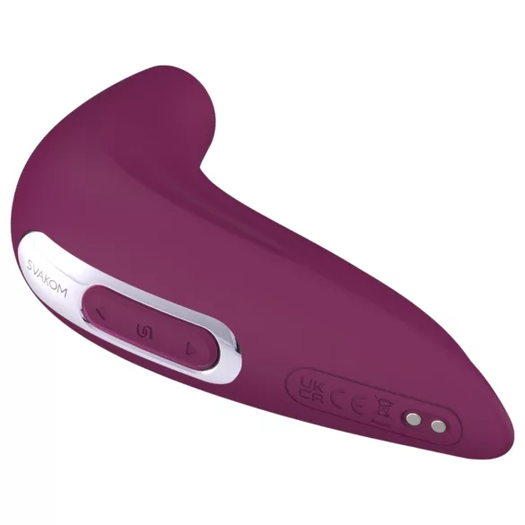 Svakom Pulse Union - luchtdruk vibrator - clitorisstimulator - paars