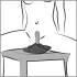 VibePad 3 - vibrerend G-spot kussen - oplaadbaar, draadloos - zwart
