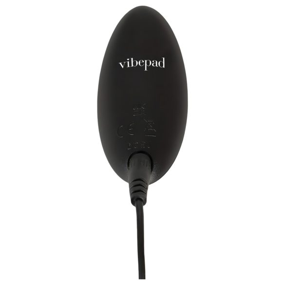 VibePad 3 - draadloze G-spot kussen vibrator met accu (zwart)