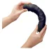 Nature Skin - realistische vibrator - zwart - 22cm