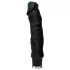 Nature Skin - realistische vibrator - zwart - 22cm