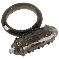 You2Toys - vibrerende penisring - siliconen - zwart