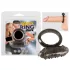 You2Toys - vibrerende penisring - siliconen - zwart