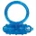 You2Toys - vibrerende penisring - siliconen - blauw