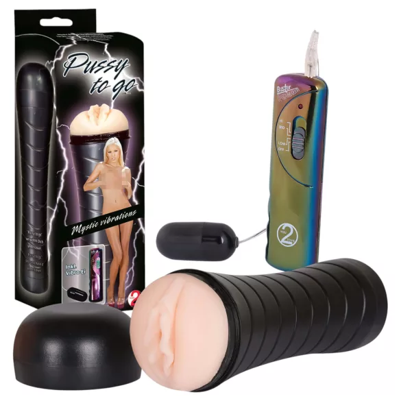 You2Toys - masturbator - vibrerende zachte vagina - discreet