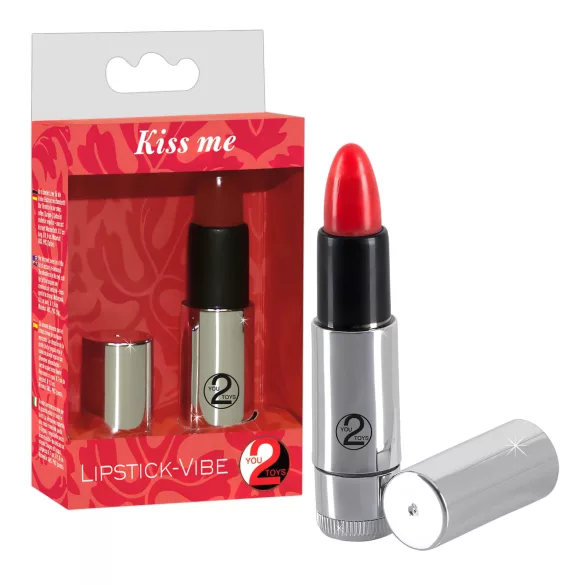 You2Toys - mini vibrator - discreet - rood