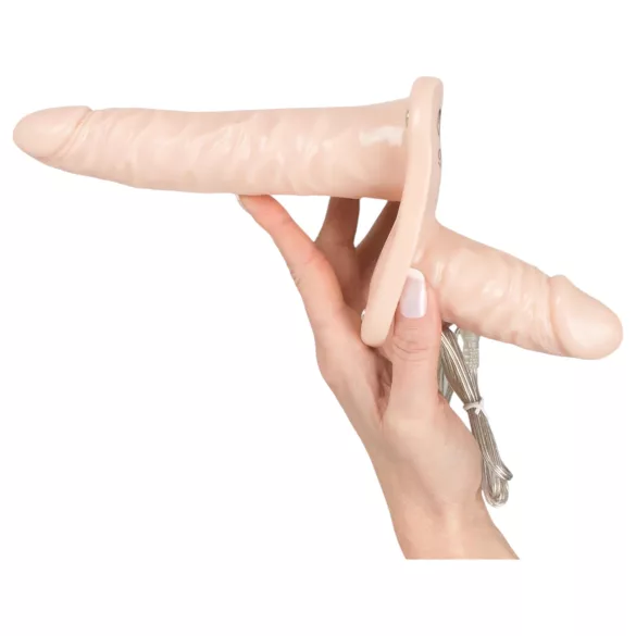 You2Toys - Draagbare duo vibrator - huidkleur