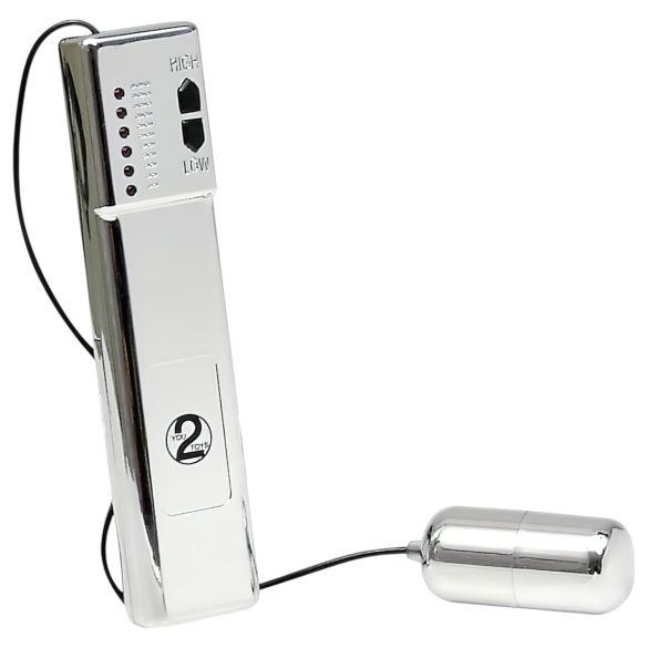 You2Toys Climax - Vibrerend ei - Zilver