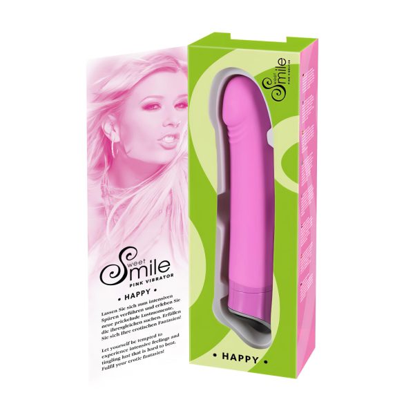 SMILE Happy - vibrator met 7 standen - siliconen - roze