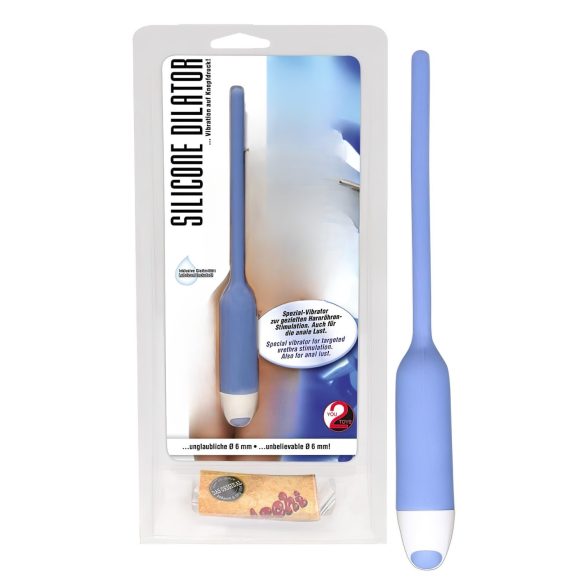 You2Toys - Kleine siliconen trillende dilator - blauw