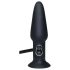 You2Toys True Black - opblaasbare anale vibrator - zwart
