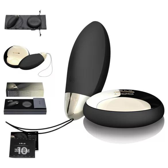LELO Lyla 2 - draagbaar vibratie-ei met afstandsbediening (zwart)