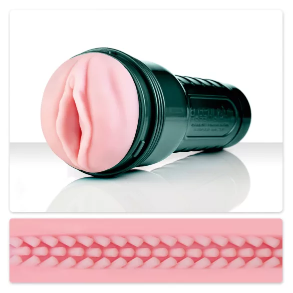 Fleshlight - Kunstvagina met vibratie - Realistisch - Roze