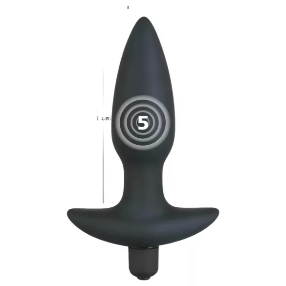 Black Velvets - vibrerende buttplug - medium
