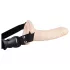 You2Toys - strap-on vibrator - huidkleurig - Easy Rider