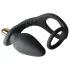 RO-ZEN - dubbele penisring en anale vibrator - siliconen