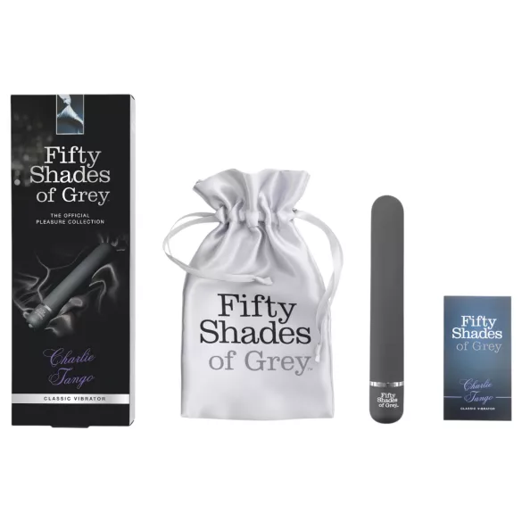 Fifty Shades of Grey - vibrator - krachtige motor - grijs