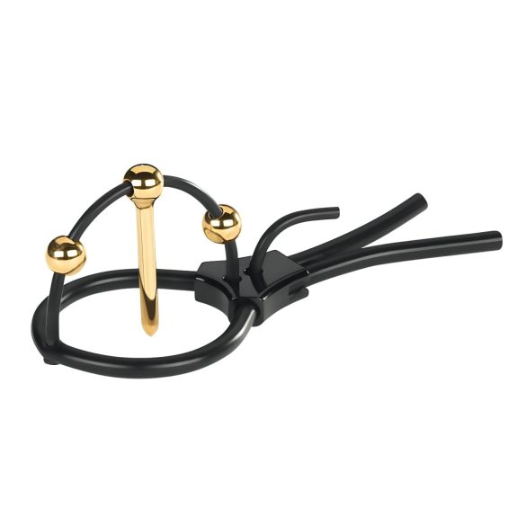 mystim - elektro penisstimulatie - Plunging Pete - siliconen