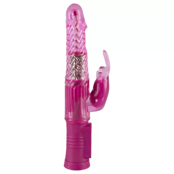 You2Toys - rabbit vibrator met kralletjes - siliconen - paars