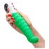 Fun Factory G5 - Oplaadbaar, waterdicht G-spot vibrator met ribbels (groen)