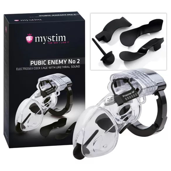 mystim Pubic Enemy No 2 - elektro penis kooi