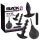 Black Velvets - anale vibrator set - 4-delig