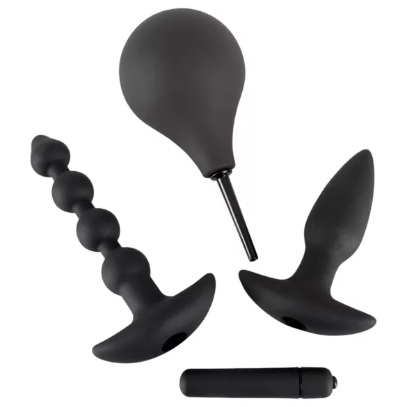 Black Velvets - anale vibrator set - 4-delig