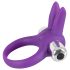 SMILE Rabbit - vibrerende penismassage ring (lila)