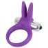SMILE Rabbit - vibrerende penismassage ring (lila)