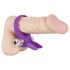 SMILE Rabbit - vibrerende penismassage ring (lila)