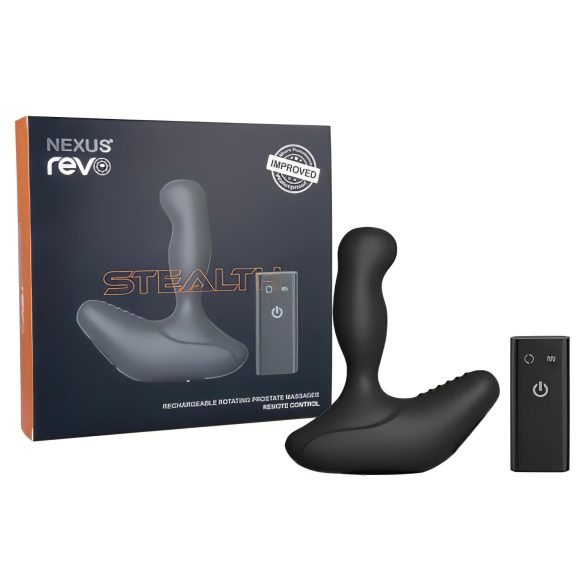 Nexus Revo Stealth - prostaat vibrator met afstandsbediening - roterend