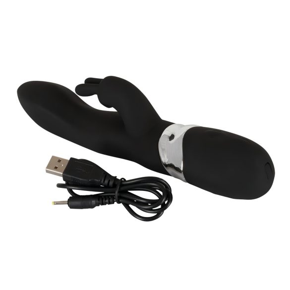 SMILE Blacky - USB 2-motor vibrator (zwart)