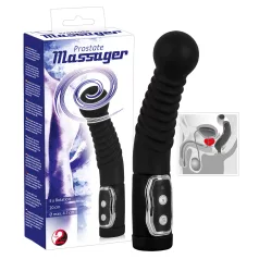 You2Toys - Prostaat vibrator - roterend - siliconen - zwart