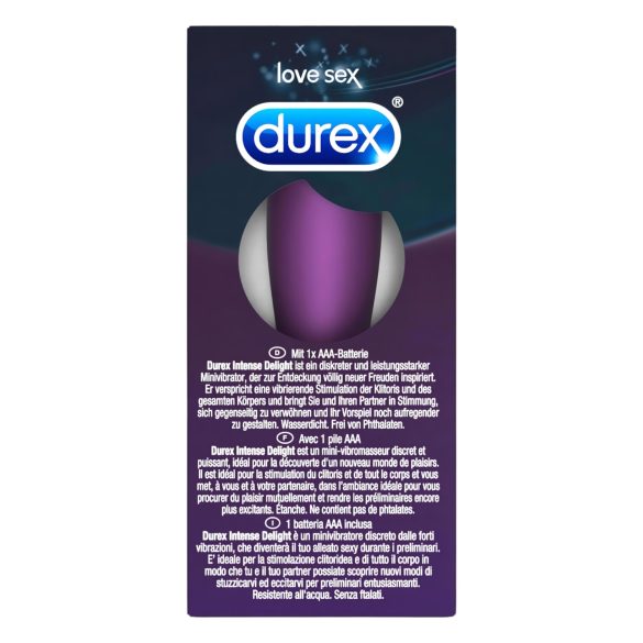 Durex - mini vibrator - clitorisstimulatie - paars