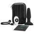 b-Vibe - roterende parels, oplaadbare anale vibrator (zwart)
