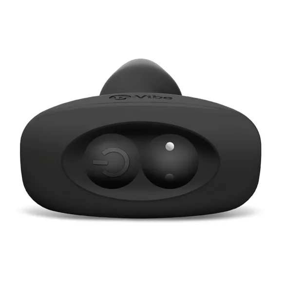 b-Vibe - roterende parels, oplaadbare anale vibrator (zwart)