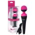 PalmPower Wand - oplaadbare massagevibrator (roze-zwart)