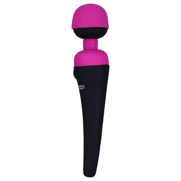 PalmPower Wand - oplaadbare massagevibrator (roze-zwart)
