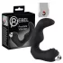 Rebel - prostaat vibrator gebogen - siliconen - zwart