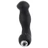 Rebel - prostaat vibrator gebogen - siliconen - zwart