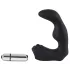 Rebel - prostaat vibrator gebogen - siliconen - zwart