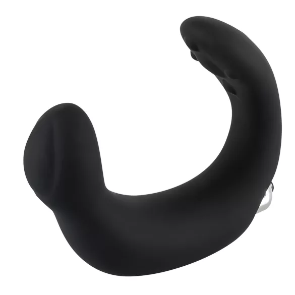 Rebel - prostaat vibrator gebogen - siliconen - zwart