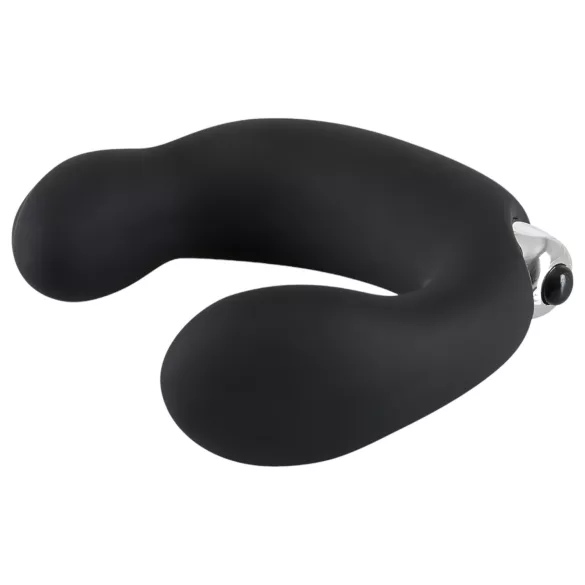 Rebel - prostaat vibrator gebogen - siliconen - zwart