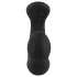 Rebel - prostaat vibrator gebogen - siliconen - zwart