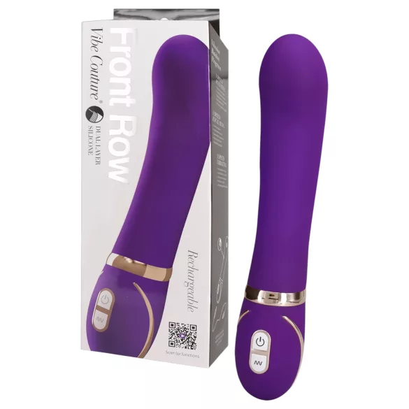 Vibe Couture - G-spot vibrator - krachtige stimulatie - siliconen paars