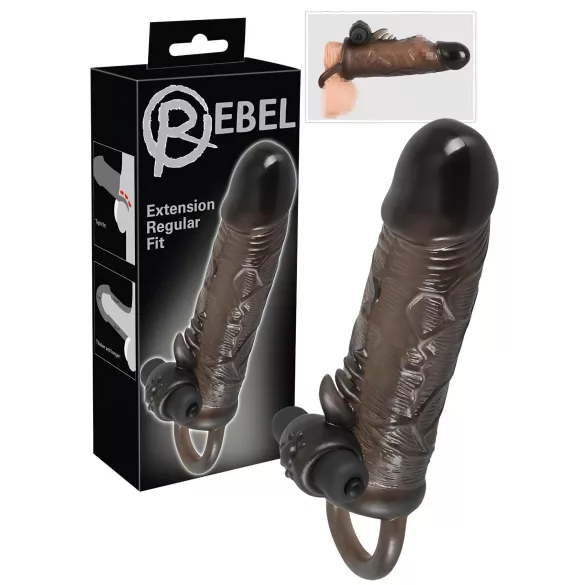 Rebel - vibrerende penismouw - 19 cm