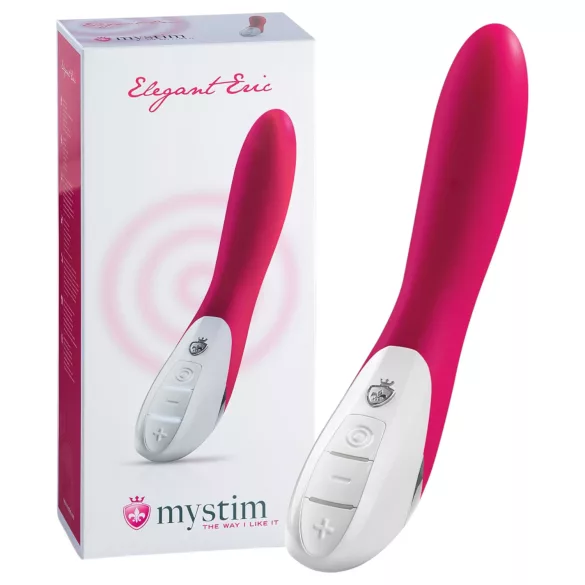 mystim - vibrator met dubbele motor - roze